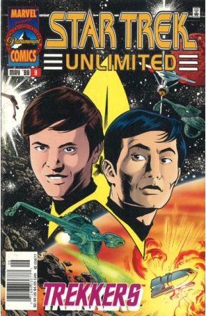 Star Trek Unlimited 9 (Newsstand) published by Marvel