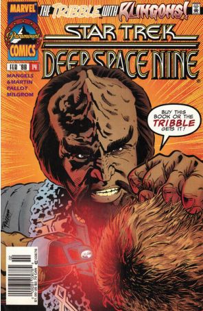 Star Trek: Deep Space Nine (Marvel) 14 (Newsstand) published by Marvel with cover art by Terry Pallot