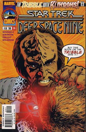 Star Trek: Deep Space Nine (Marvel) 14 published by Marvel with cover art by Terry Pallot