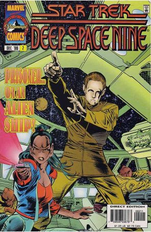 Star Trek: Deep Space Nine (Marvel) 2 published by Marvel with cover art by Tom Grindberg
