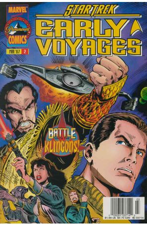 Star Trek: Early Voyages 2 (Newsstand) published by Marvel with cover art by Patrick Zircher