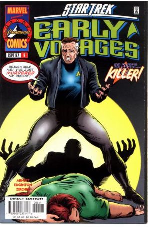 Star Trek: Early Voyages 8 published by Marvel with cover art by Patrick Zircher