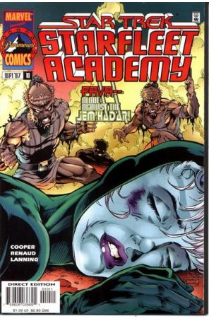 Star Trek: Starfleet Academy 10 published by Marvel with cover art by Chris Renaud