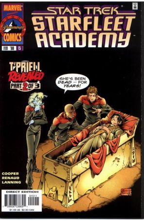 Star Trek: Starfleet Academy 15 published by Marvel with cover art by Chris Renaud