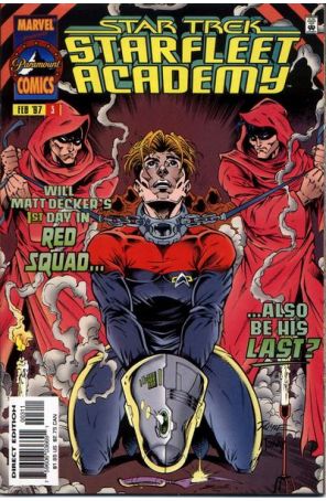 Star Trek: Starfleet Academy 3 published by Marvel with cover art by John Royle