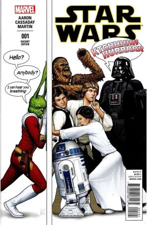 Star Wars (2nd Series) 1A (10th) published by Marvel with cover art by John Tyler Christopher