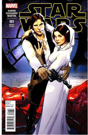 Star Wars (2nd Series) 1A (12th) published by Marvel with cover art by Sara Pichelli