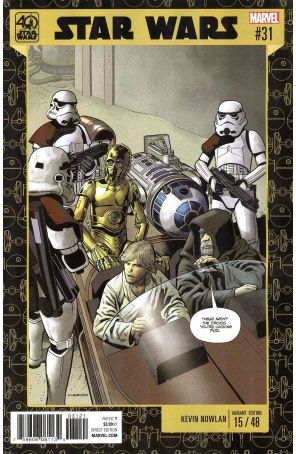 Star Wars (2nd Series) 31B published by Marvel with cover art by Greg Land