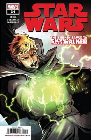 Star Wars (3rd Series) 34 published by Marvel with cover art by Stephen Segovia