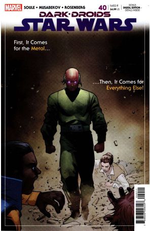 Star Wars (3rd Series) 40 published by Marvel with cover art by Stephen Segovia