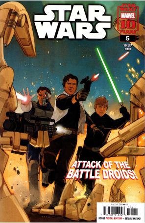 Star Wars (4th Series) 5 published by Marvel with cover art by Phil Noto