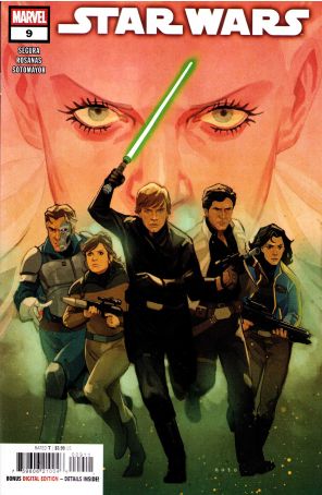 Star Wars (4th Series) 9 published by Marvel with cover art by Phil Noto