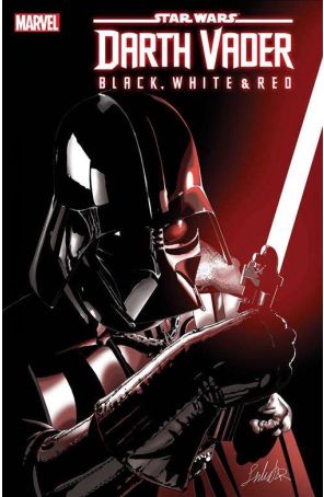 Star Wars: Darth Vader-Black, White And Red 2A published by Marvel with cover art by Salvador Larroca
