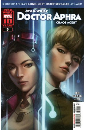 Star Wars: Doctor Aphra-Chaos Agent 5 published by Marvel with cover art by EJIKURE