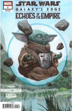 Star Wars: Galaxy's Edge-Echoes of the Empire 1C published by Marvel with cover art by E.M. Gist