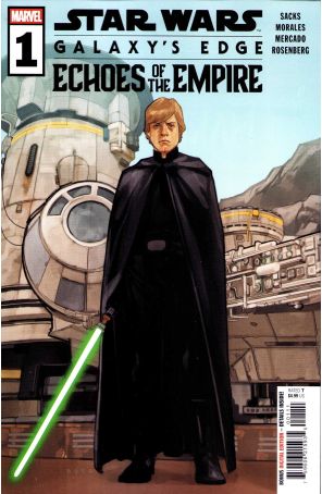 Star Wars: Galaxy's Edge-Echoes of the Empire 1 published by Marvel with cover art by Phil Noto
