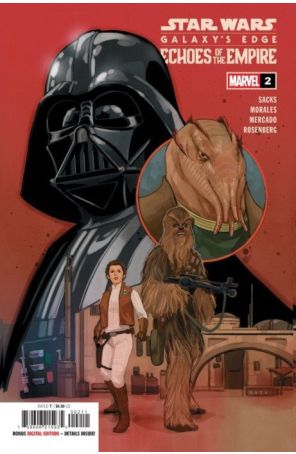 Star Wars: Galaxy's Edge-Echoes of the Empire 2 published by Marvel with cover art by Phil Noto