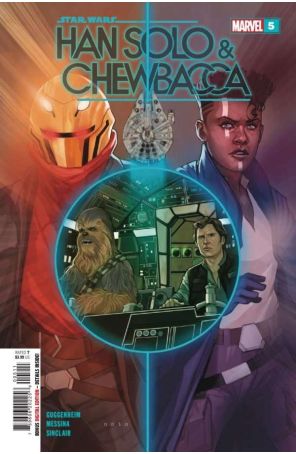 Star Wars: Han Solo And Chewbacca 5 published by Marvel with cover art by Phil Noto