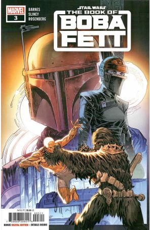 Star Wars: The Book of Boba Fett 3 published by Marvel with cover art by Ken Lashley