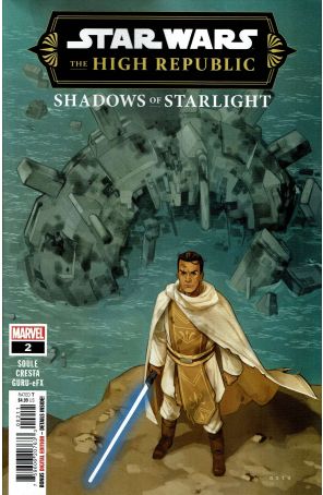 Star Wars: The High Republic-Shadows of Starlight 2 published by Marvel with cover art by Phil Noto
