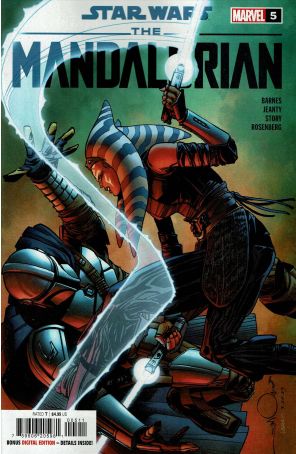 Star Wars: The Mandalorian Season 2 5 published by Marvel with cover art by Walt Simonson
