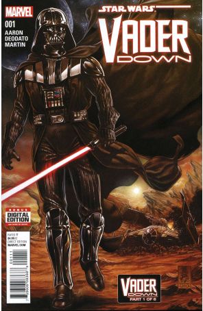Star Wars: Vader Down 1 published by Marvel with cover art by Mark Brooks