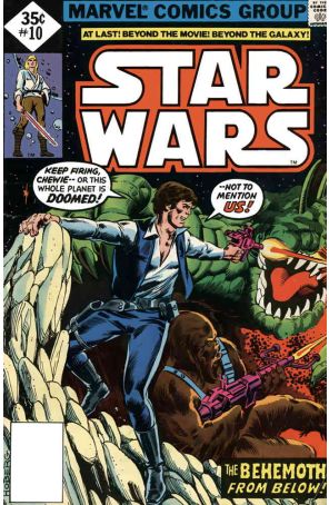 Star Wars 10 (2nd) published by Marvel with cover art by Rick Hoberg