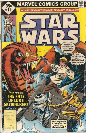 Star Wars 11 (2nd) published by Marvel with cover art by Gil Kane