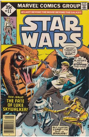 Star Wars 11 (3rd) published by Marvel with cover art by Gil Kane