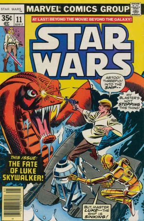 Star Wars 11 published by Marvel with cover art by Gil Kane