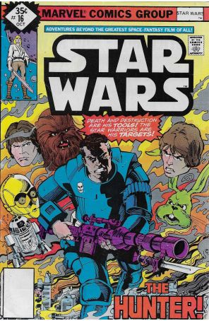 Star Wars 16A published by Marvel with cover art by Walt Simonson