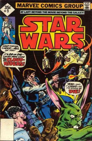 Star Wars 9A published by Marvel with cover art by Gil Kane