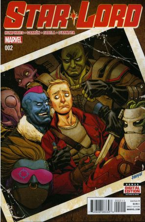 Star-Lord (Marvel, 2nd Series) 2 published by Marvel with cover art by Dave Johnson