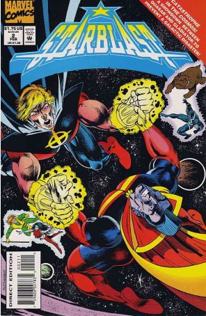 Starblast 2 published by Marvel with cover art by Larry Alexander