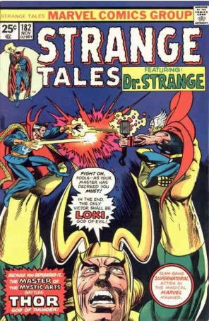Strange Tales (1st Series) 182 published by Marvel with cover art by Gil Kane