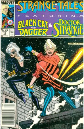 Strange Tales (2nd Series) 10 (Newsstand) published by Marvel with cover art by Terry Austin