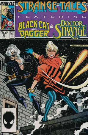 Strange Tales (2nd Series) 10 published by Marvel with cover art by Terry Austin