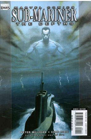 Sub-Mariner: The Depths 1 published by Marvel with cover art by Esad Ribic
