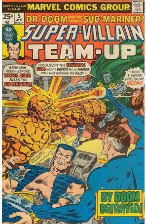 Super-Villain Team-Up 5 (with Marvel Value Stamp) published by Marvel with cover art by Rich Buckler