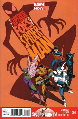 The Superior Foes of Spider-Man 1 published by Marvel with cover art by Marcos Martin