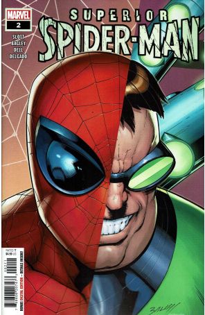 Superior Spider-Man (3rd Series) 2 published by Marvel with cover art by Mark Bagley