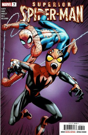 Superior Spider-Man (3rd Series) 7 published by Marvel with cover art by Mark Bagley