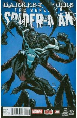 Superior Spider-Man 25 (2nd) published by Marvel with cover art by Humberto Ramos