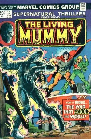 Supernatural Thrillers 12 (with Marvel Value Stamp) published by Marvel with cover art by Gil Kane