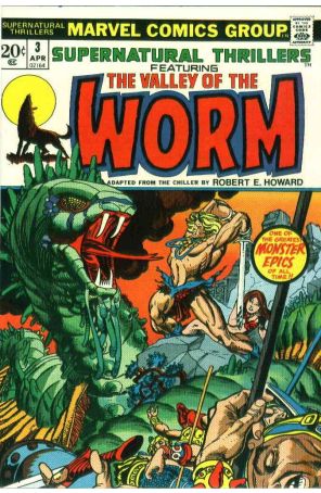 Supernatural Thrillers 3 published by Marvel with cover art by Gil Kane