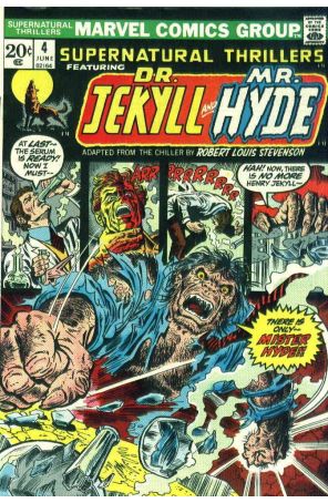 Supernatural Thrillers 4 published by Marvel with cover art by Ron Wilson