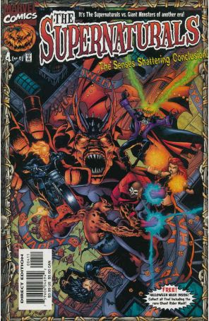 The Supernaturals 4A published by Marvel with cover art by Jim Balent