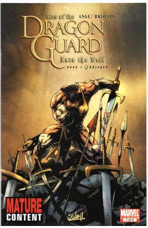 Tales Of The Dragon Guard: Into the Veil 1 published by Marvel with cover art by Phillippe Briones