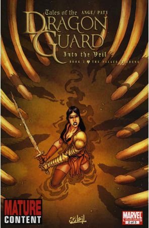 Tales Of The Dragon Guard: Into the Veil 2 published by Marvel with cover art by Christian Paty