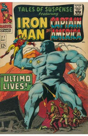 Tales of Suspense 77 published by Marvel with cover art by Gene Colan